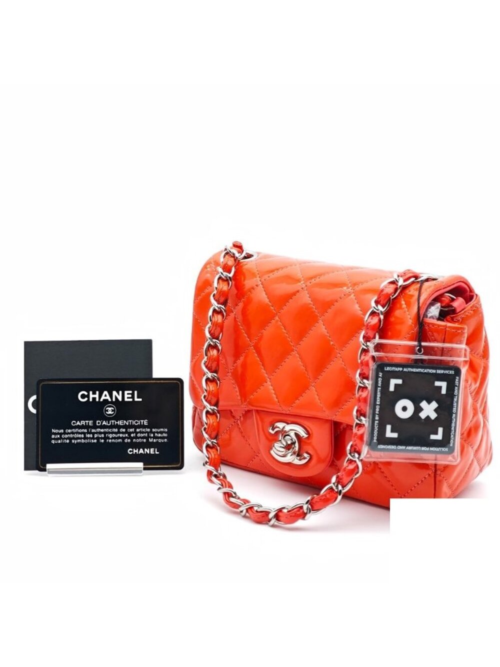 Chanel Shoulder Bag Patent Leather